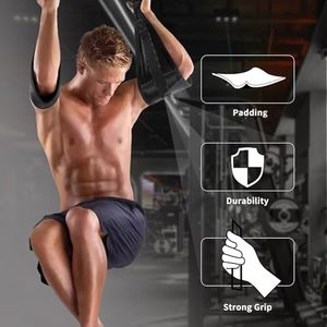 Professional Weightlifting Abdominal Straps Hanging Core <b>Trainer</b> for <b>Abs</b> Workout Gym Fitness Equipment with Adjustable Nylon Des - Product Image 3