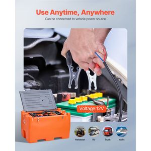 Kit de pompe de transfert de DEF 12V 7 GPM, pompe à eau électrique à diaphragme auto-amorçante pour système d'irrigation, réservoir de 48 gallons, buse automatique - Product Image 6