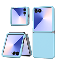 Coque de téléphone tendance transparente antichoc en TPU PC 360° pour Flip 6/7/8