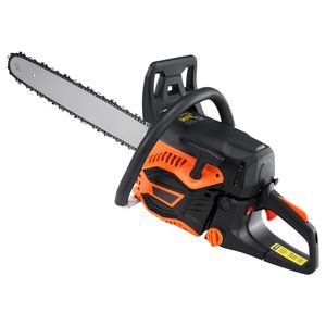 Tronçonneuse à essence 52CC 18 pouces 2,55 CV avec carburateur Walbro, sans fil, portative, pour la coupe des branches d'arbres - Product Image 6