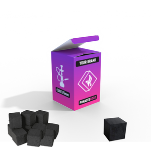 Indonésie Shisha narguilé charbon de bois noix de coco 100% naturel coquille de noix de coco briquette de charbon de bois qualité supérieure OEM marque privée - Product Image 1