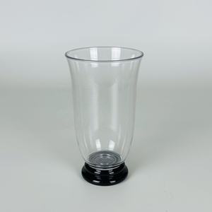 Vaso alto con fondo negro de plástico Acrílico - Product Image 2
