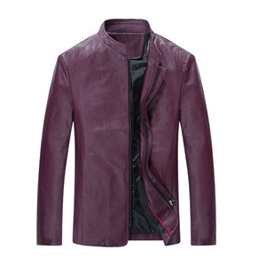 แจ็คเก็ตหนังแฟชั่นคุณภาพสูงสำหรับผู้ชายรุ่นใหม่ล่าสุด ดีไซน์ยอดเยี่ยมสำหรับฤดูหนาว ออกแบบได้ตามสั่ง - Product Image 1