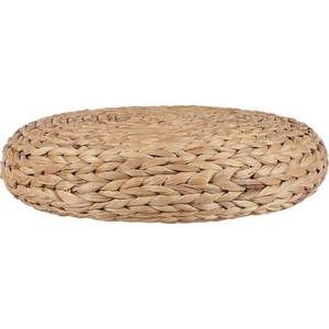 Coussin de sol rond en jacinthe d'eau naturelle personnalisé, ottoman en paille, tapis de siège, vente en gros Vietnam - Product Image 4