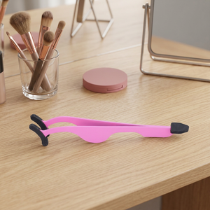 Pince à épiler pour sourcils en acier inoxydable de haute qualité, pointes lisses, logo personnalisé, outil de maquillage précis et durable, modèle DANTRIC IMPLANTS - Product Image 3
