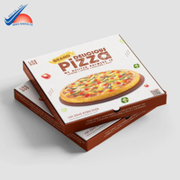Wellpappe Kraft Pizza Box-Leicht und robust-Öko-Material-Perfekt für Fast Food und Pizza Ketten-Vietnam Printing