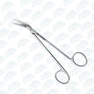 Apto Enterprises Premium 16.5cm Ciseaux à gomme angulaires avec poignée courbée Ciseaux à gomme dentaire de haute qualité pour chirurgie buccale - Product Image 4