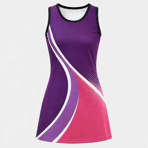 Uniforme de Netball para Mujer de Primera Calidad, Personalizado por STITCH LAB, Transpirable, 100% Poliéster, Ropa Deportiva, Gran Venta - Product Image 4