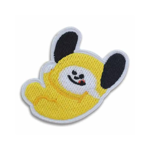 Patch brodé thermocollant de qualité supérieure, effet 3D, en tissu sergé et plastique, style vierge pour la conception de logos, avec un excellent service client. - Product Image 3
