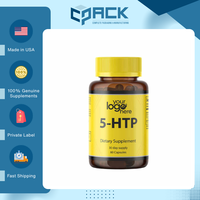 Fabrication américaine, approvisionnement direct d'usine, best-seller, capsules de supplément alimentaire au carbonate de calcium 5-HTP pour adultes, cérébral et immunitaire