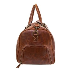 Unisex <b>Canvas</b> Sports Duffle <b>Bag</b> Fashion <b>Large</b> Capacity Zipper Closure Travel Storage Durable Multi-Function Brown - Product Image 1