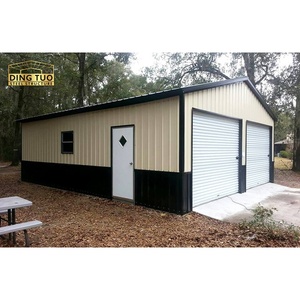 Garage, entrepôt, atelier, bâtiment préfabriqué en acier à grande portée, design moderne, robuste, avec montage facile - Product Image 4