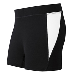 Conjunto de Uniforme de Voleibol para Mujer, Azul, Negro y Blanco, Sublimado, con Número Personalizado, Manga Corta, Cuello en V, Absorbe la Humedad, Ajustado - Product Image 2