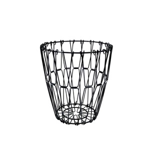 Sturdy Wholesale Fruit Basket Sleek Design Geometric Round Metal Wire Vegetables Dry Storage Bowl for Dining <b>Table</b> Centerpiece - Product Image 2