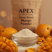Gespraydroogd mangofruitpoeder, mangopulp poeder, vloeiende poeder, groothandel leverancier