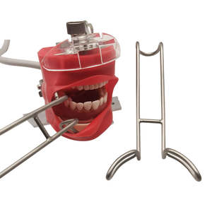 DENTRIC IMPLANTS Rétracteur orthodontique pour implant dentaire, ouvre-bouche en acier inoxydable à angle latéral des lèvres, poignée ergonomique, certifié CE 4 - Product Image 5