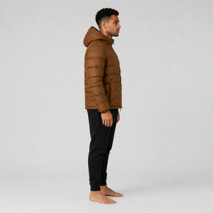 Wholesale High Quality High Street Waterproof Coat 2026 Custom Black Bubble Coats Designer Padded Winter <b>Light</b> <b>Puffer</b> <b>Jacket</b> Men - Product Image 4