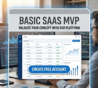 Servicios Básicos de Desarrollo MVP de SaaS para Plataformas de Software Startup y Aplicaciones Web Escalables