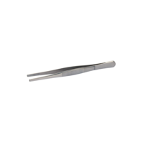 Pinces à pansements en acier inoxydable de qualité médicale - Pointes dentelées antidérapantes - Instrument chirurgical pour cliniques, hôpitaux et trousses de premiers secours
