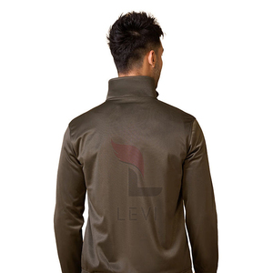 Customized Winter Streetwear Full Face Hoodie Flare <b>Pant</b> Tracksuit Side Pockets Polyester/Nylon Men Solid Breathable Casual - Product Image 5