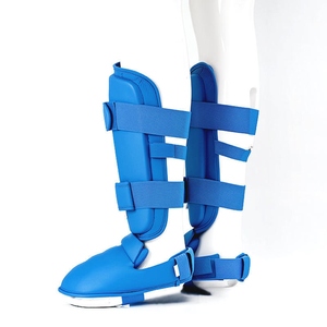Protège-tibias et protège-pieds de boxe, MMA, Muay Thai sur mesure à prix de gros pour l'entraînement - Modèle AI-SG-056 - Product Image 4