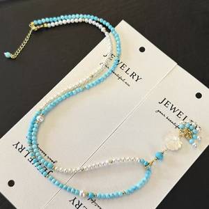 Xiaohongshu Recommends Natural Baroque Freshwater Pearl Necklace High-End Light Luxury Long <b>Sweater</b> <b>Chain</b> <b>Fashionable</b> - Product Image 2