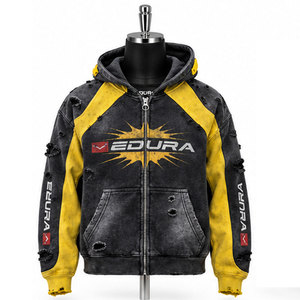 Sweat à capuche sportif personnalisé Shamsher, MOQ 30 pièces, polyester/coton, French Terry, streetwear, respirant, hiver, unisexe - Product Image 1
