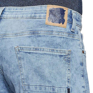 Nouveauté Jeans pour hommes Coupe slim Pantalons en denim décontractés Design tendance Tissu doux Idéal pour le style street ou le bureau - Product Image 3