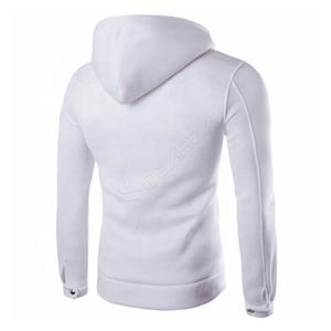Sudadera con capucha lisa y polar para hombre, Chaqueta con bolsillo personalizado, precio competitivo, elegante - Product Image 2