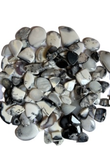 Cabujón de ópalo semendrítico Natural de grado AAA, joyería suelta de tamaño personalizado, piedras preciosas certificadas por terceros para venta al por mayor - Product Image 4