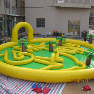 Jeux de parc aquatique gonflable géant pour s'amuser dans la piscine - Product Image 4