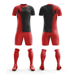 Uniforme de Fútbol Sublimado Transpirable para Equipos y Clubes en Azul |   Tallas para Hombres, Mujeres y Jóvenes, Precio Económico, Precio al por Mayor - Product Image 1