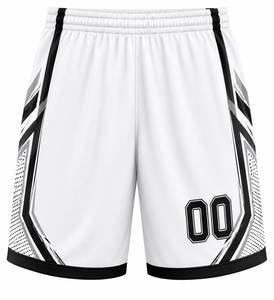 Conjunto de Uniforme de Baloncesto de Verano Personalizado, Transpirable, 100% Poliéster, Sublimado, Cuello en V, Sin Mangas, Jersey de Malla, Pantalones Cortos, Unisex para Adultos - Product Image 3
