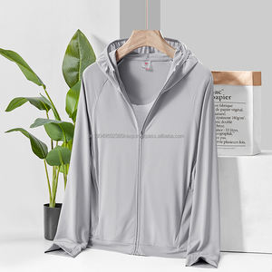Sudaderas con capucha de seda de hielo UPF 50 + de alta calidad, ropa de exterior protectora solar para adultos para correr, pescar, otras actividades que evitan los rayos UV - Product Image 3