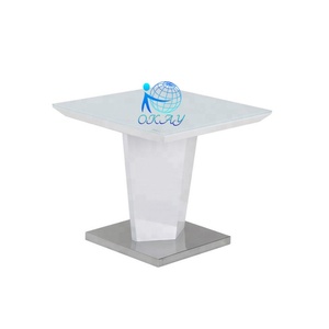 Giá Rẻ Giá MDF sơn trắng + siêu trắng kính phòng ăn đồ nội thất nhà hàng bảng - Product Image 4