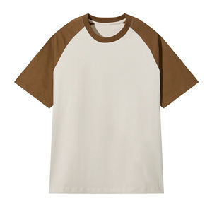 Camiseta Nueva con Cuello Redondo, 280-320 g/m², 100% Algodón, Corte Holgado, Hombros Caídos, para Hombre - Product Image 4