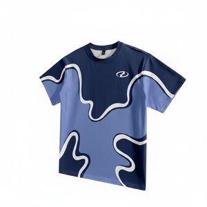 T-shirt en coton unisexe décontracté à logo personnalisé, manches courtes, séchage rapide, tissu respirant, OEM ODM, coupe classique, design prêt à l'emploi, multi-couleurs - Product Image 3