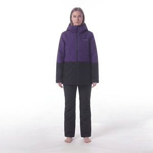Traje de esquí de invierno para mujer, chaqueta con capucha impermeable y resistente al viento, pantalones transpirables, ropa deportiva para la nieve al aire libre - Product Image 5