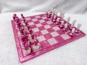 Luxurious Handcrafted Black <b>Onyx</b> <b>Chess</b> <b>Set</b> Carved Resin Pieces Crafted Treasures Brand Customizable Unisex Gift Decor - Product Image 4