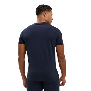Camiseta con estampado gráfico azul marino para hombre, cuello redondo, manga corta, atlética, para gimnasio, entrenamiento, ropa deportiva informal, ropa deportiva - Product Image 2