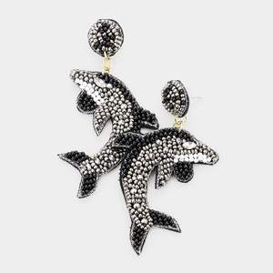 Pendientes de cuentas personalizados, pendientes de cuentas múltiples para mujer, joyería festiva para fiestas al mejor precio, pendientes de cuentas - Product Image 1