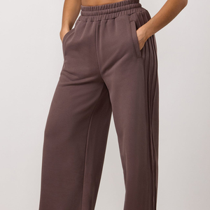 Ensemble de survêtement décontracté en molleton de haute qualité pour l'hiver, sweat-shirt et pantalon de jogging, ensemble personnalisé pour femmes, hommes et unisexe, 2 pièces - Product Image 3