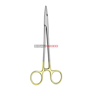 Needle <b>Holder</b> Straight 7 Inch TC Tip Tungsten Carbide Surgical Stainless Steel Reusable Precision Suturing Manual CE Certified - Product Image 2