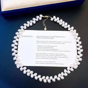 Collier de perles d'eau douce naturelles Zhuji 5-6 mm Chaîne de bijoux réglable Collier de perles d'eau douce - Product Image 2