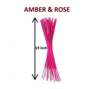 Varillas de incienso de 19 pulgadas, varitas de incienso naturales de ámbar y Rosa más vendidas, suministro a granel (rosa) - Product Image 1