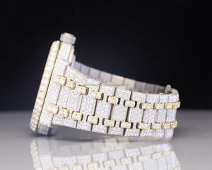 Montre en diamant glacé de haute qualité avec montre pour hommes de style Hip Hop pour l'affichage de l'heure du fournisseur indien - Product Image 3