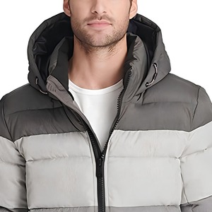 2024 New Design Stand Men's Puffer <b>Jackets</b> Wholesale Hot Sale Custom Padded Bubble Coats Winter Thick Warm - Product Image 3