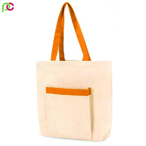 Sac fourre-tout en toile de coton écologique pour femmes, sac d'épicerie pour magasin et publicité, vente en gros - Product Image 4