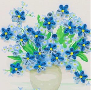 Wholesale Customized Quilling <b>Card</b> Handmade Quilling Paper Flower Bouquet Quilled <b>Card</b> Envelope Greeting <b>Card</b> Paper Art Gift - Product Image 1