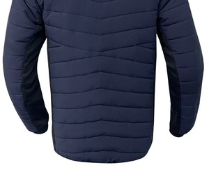 Chaqueta de Invierno para Hombre, Acolchada, con Capucha, Cierre de Cremallera, Impermeable, Resistente al Viento, Relleno de Poliéster, Estilo Casual, Color Sólido, Corte Regular - Product Image 4